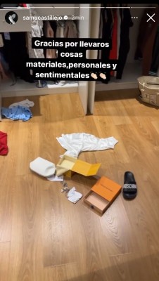 Roban en casa de Samu Castillejo durante el encuentro ante el Girona