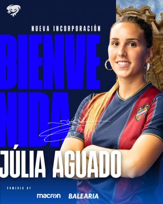 El Levante ficha a la delantera Júlia Aguado 