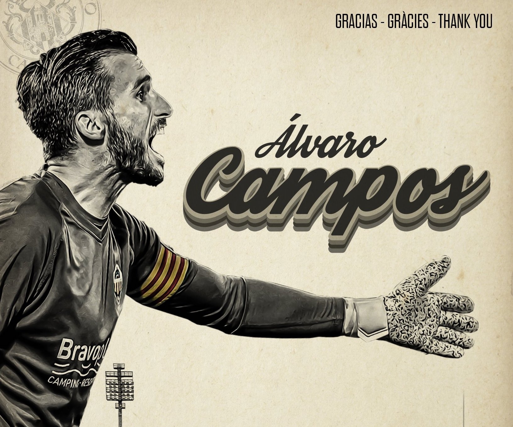 El Castellón confirma la salida de Álvaro Campos