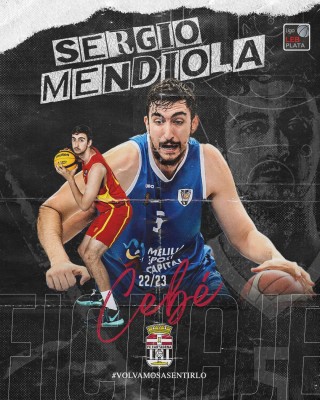 Sergio Mendiola, pívot de 2,14, ficha por el FC Cartagena CB para la LEB Plata 