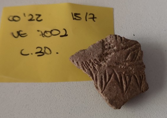 Arqueólogos del MARQ hallan cerámicas del Neolítico en la Cova de l'Or de Beniarrés

