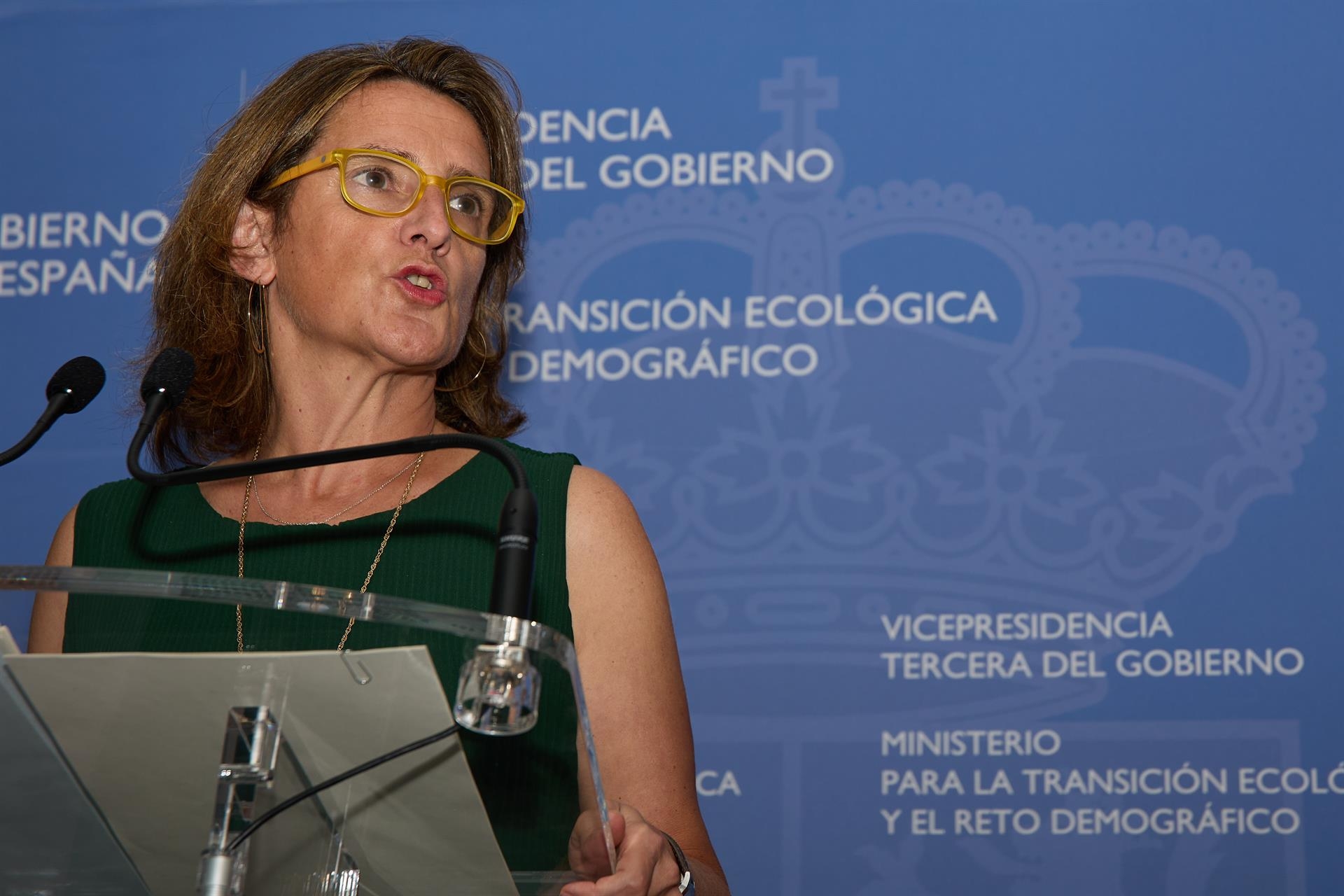 Ribera dice que un gasoducto en España hasta Francia podría estar listo en ocho o nueve meses