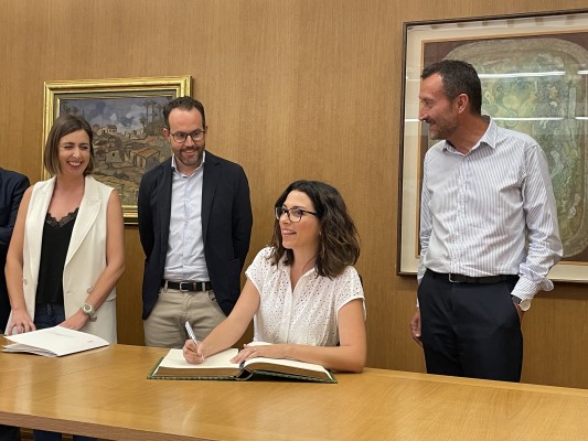 Los invitados del Ayuntamiento a la representación del Misteri d'Elx del viernes 12 de agosto