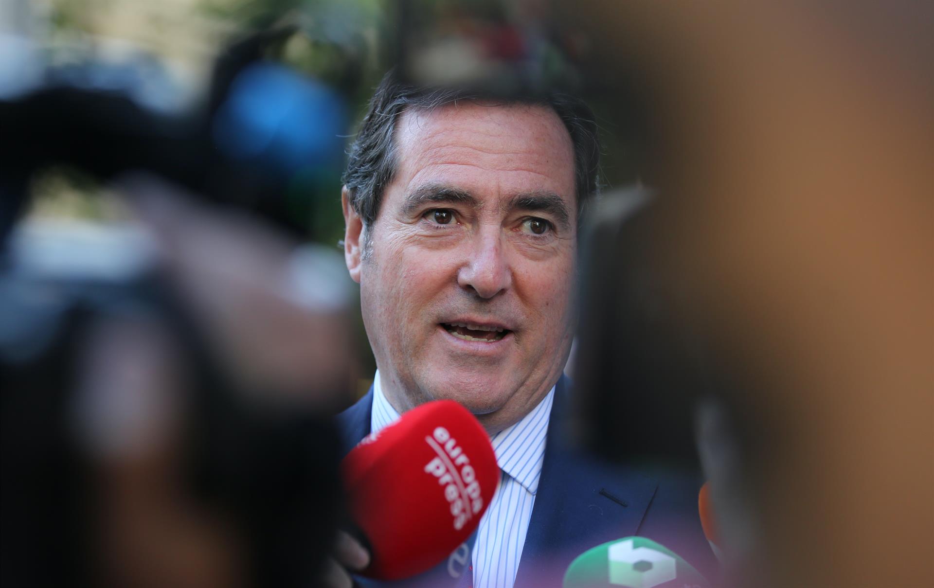 Antonio Garamendi, presidente de CEOE. Foto: EP - 