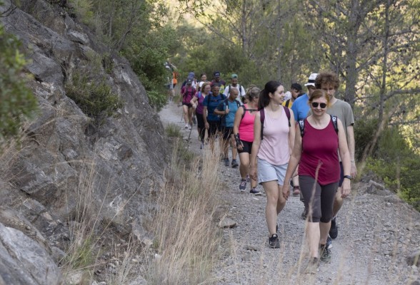 Diputación programa una ruta desde Aín al castillo de Benialí para conocer a los 