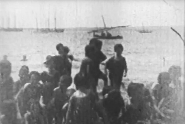Así eran los veranos en la Cartagena de 1918: rescatan una película con escenas del puerto y 'El Chalet'