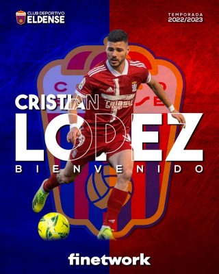 El Eldense refuerza su delantera con Cristian López 
