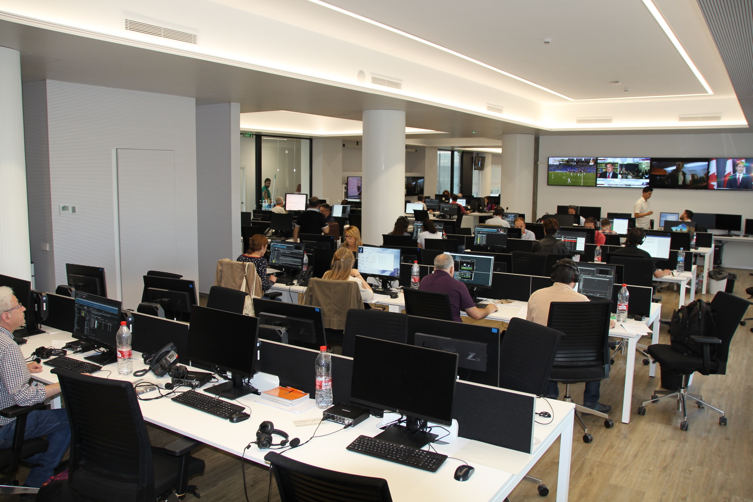 Redacción de À Punt. Foto: CVMC - 