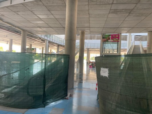 Así está la estación de autobuses de Benidorm en pleno agosto