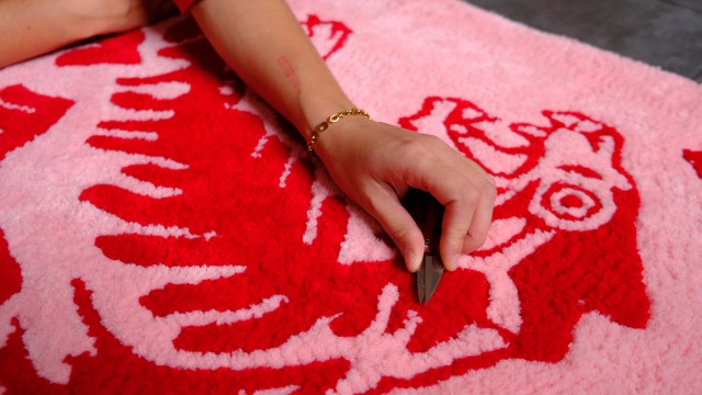 Diseño gráfico mullido: hacer alfombras que son todo un arte