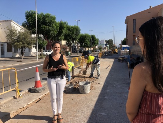 Almassora inicia la reforma integral de la avenida Castellón por 620.000 euros