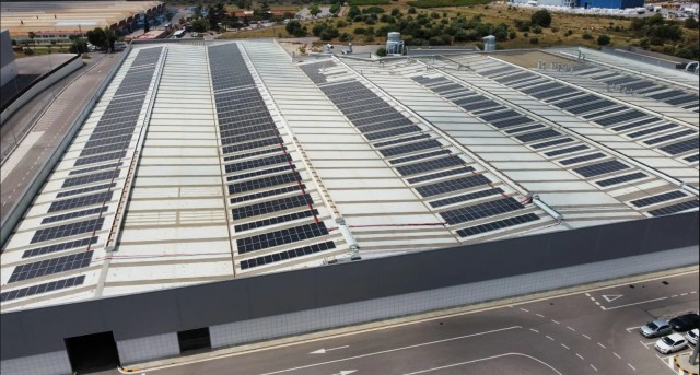 La nueva instalación fotovoltaica de Gamadecor ya funciona a pleno rendimiento