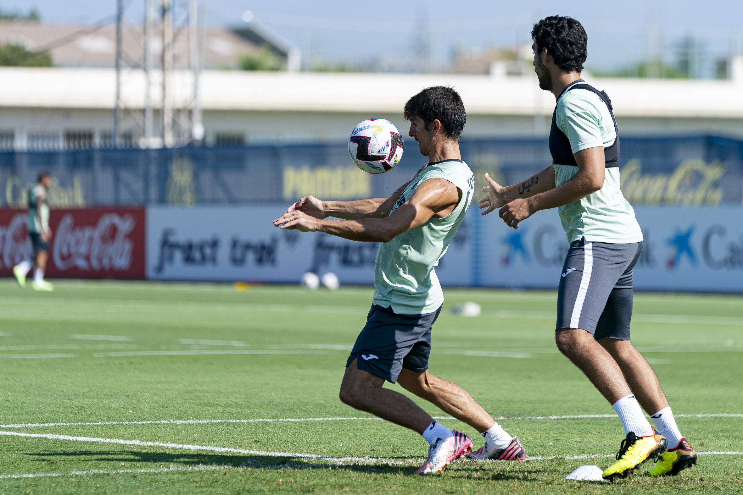 Gerard Moreno entrena con normalidad y apunta a Valladolid 