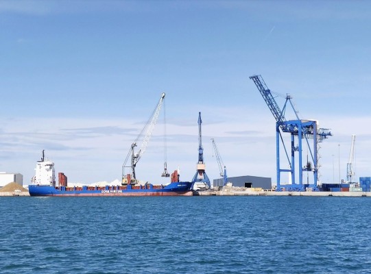 Las mercancías de PortCastelló crecen un 9,81% hasta julio en datos acumulados