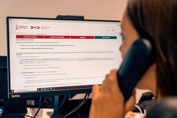 La Agència Tributària Valenciana pone en marcha un servicio de atención telefónica personalizada
