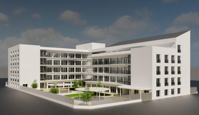 Cuatro empresas y una UTE se disputan la nueva residencia de mayores de Castelló por 15,6 millones