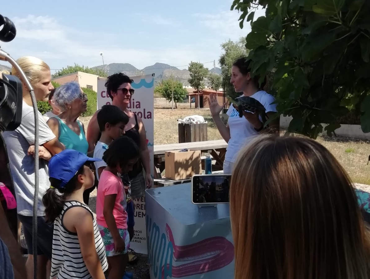Castelló pone en valor la biodiversidad del Molí la Font con un taller sobre tortugas acuáticas