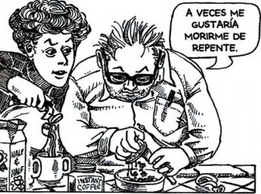 'Un adiós especial', el cómic autobiográfico sobre la muerte de viejos de los padres