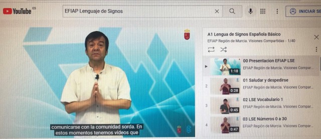 La Comunidad forma a 80 funcionarios en lenguaje de signos español 
