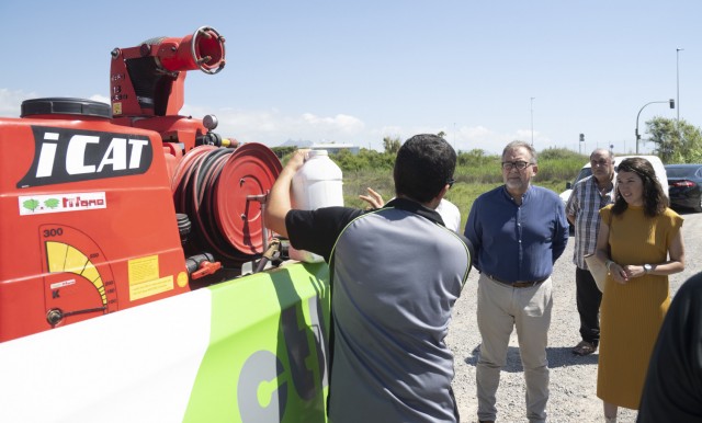 La Diputación sigue su plan contra los mosquitos con tratamientos terrestres en 39 municipios