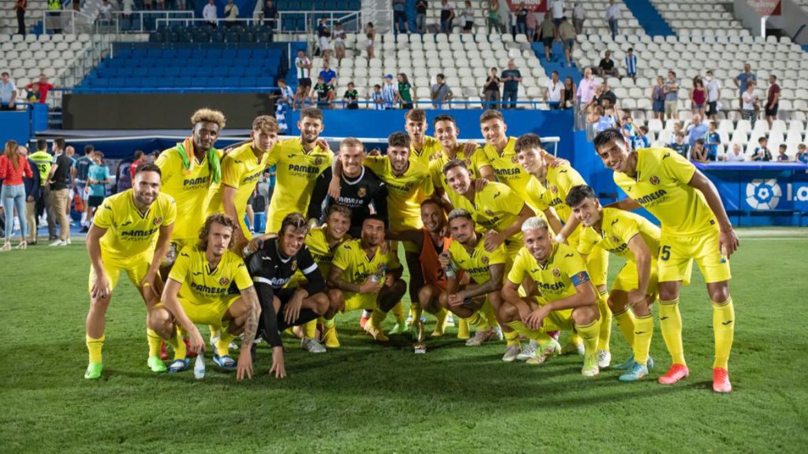El Villarreal B se lleva el XLII Trofeo Villa de Leganés gracias a los goles de Tasende y Collado