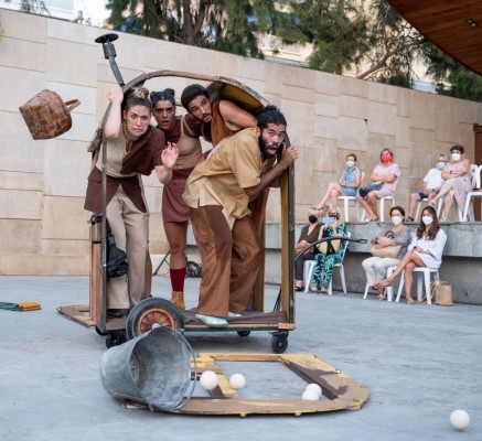 OtraDanza fusiona danza y circo en su primer espectáculo de calle
