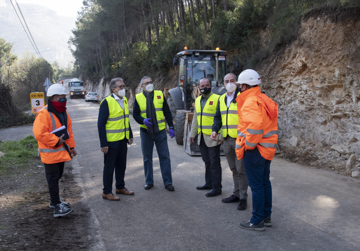 La Diputación invierte 5,2 millones en la reparación de carreteras por los daños de Filomena