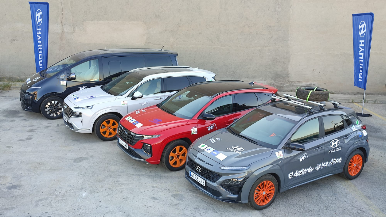 Hyundai Motor de nuevo solidario al patrocinar la XVI edición del Desierto de los Niños