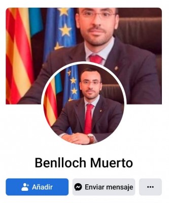 El alcalde de Vila-real denuncia ante la Policía la creación del perfil 