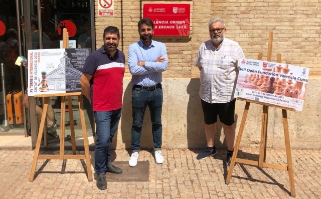 València mueve pieza con dos torneos de ajedrez para abrir la semana deportiva de agosto