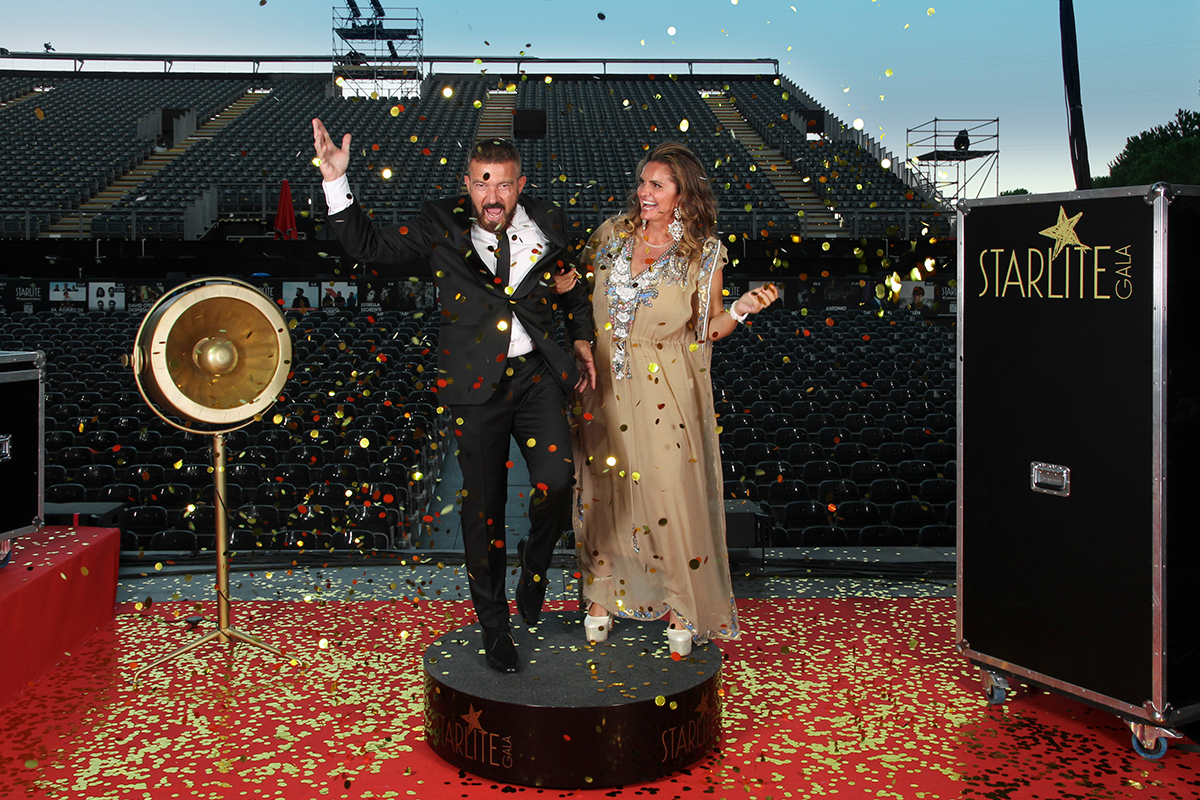 Antonio Banderas y Sandra García-Sanjuán liderarán la gala solidaria Starlite Porcelanosa 2022