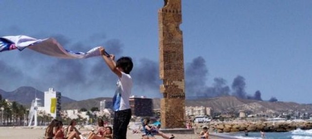 Un agente ambiental evidencia carencias en el vertedero de El Campello tras el incendio de 2020