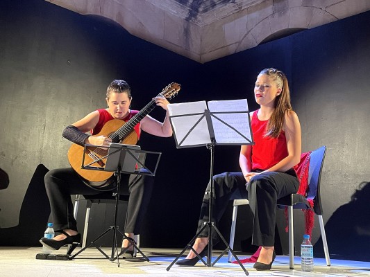 El Dúo Melómano pone broche de oro al XXIV Festival de Guitarra 'Ciutat d'Elx'