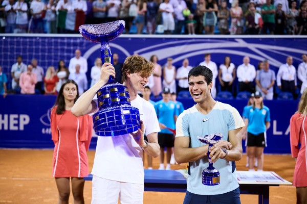 Sólo Tsitsipas juega más partidos que Alcaraz este año y nadie gana más que el murciano