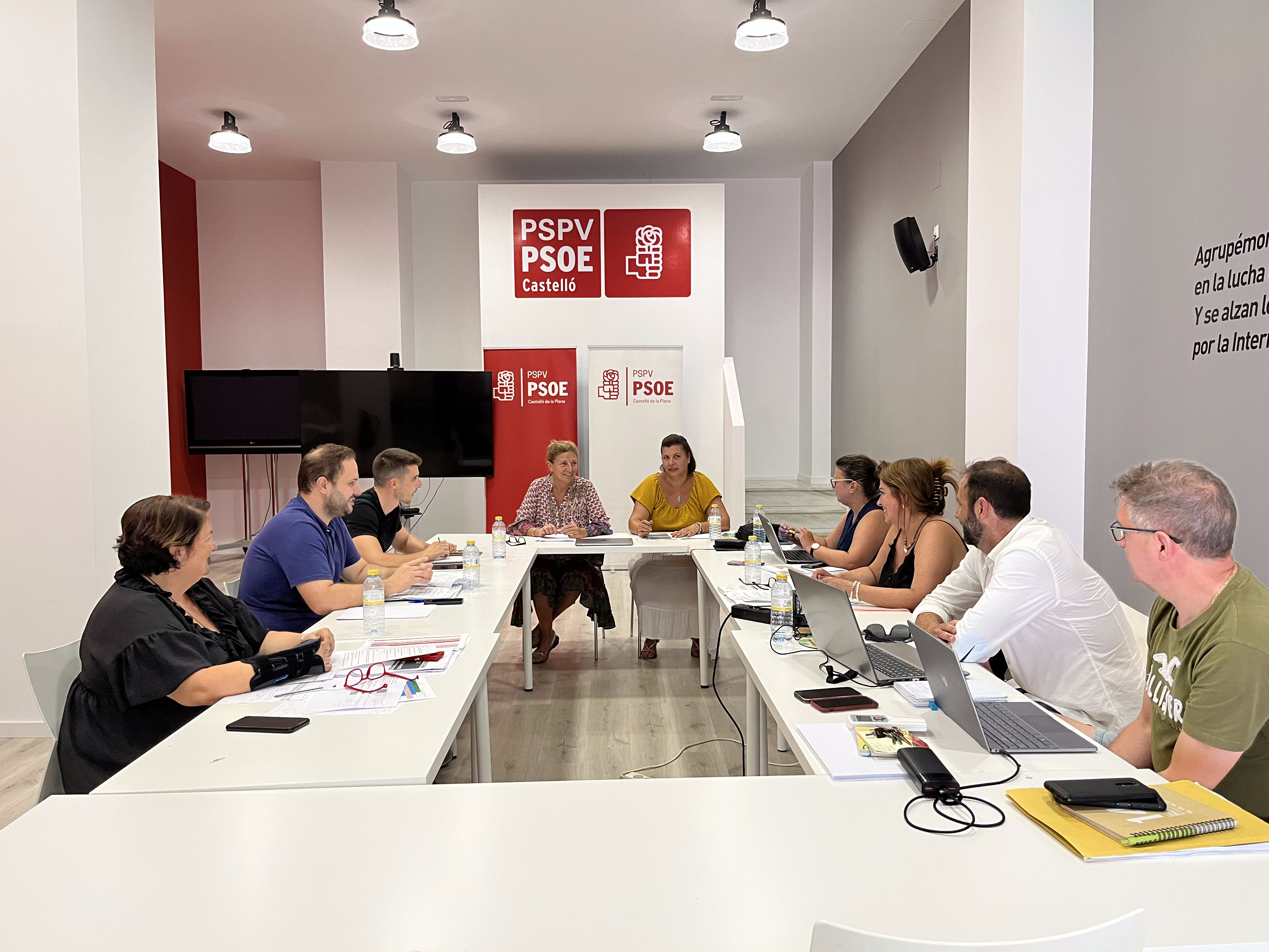 Los socialistas de Castelló se fijan objetivos: transformar la ciudad y evitar el impacto de la inflación