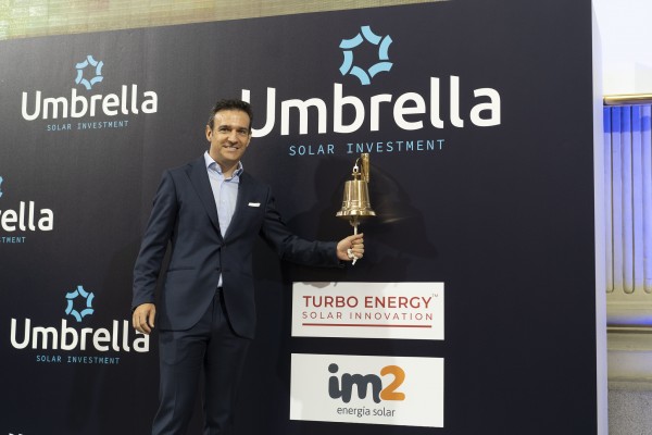 La renovable valenciana Umbrella Solar empieza con buen pie en bolsa: sube un 1,8% en su primer día
