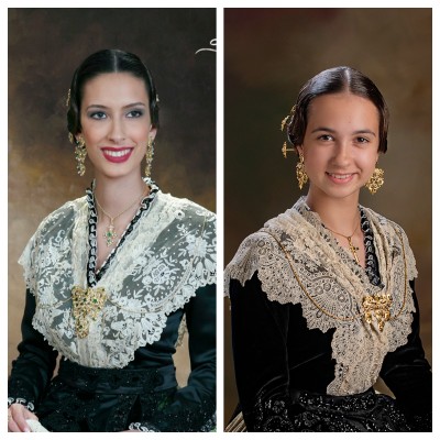 Selene Tarín y Alejandra Sáez, reinas de las fiestas de la Magdalena 2023