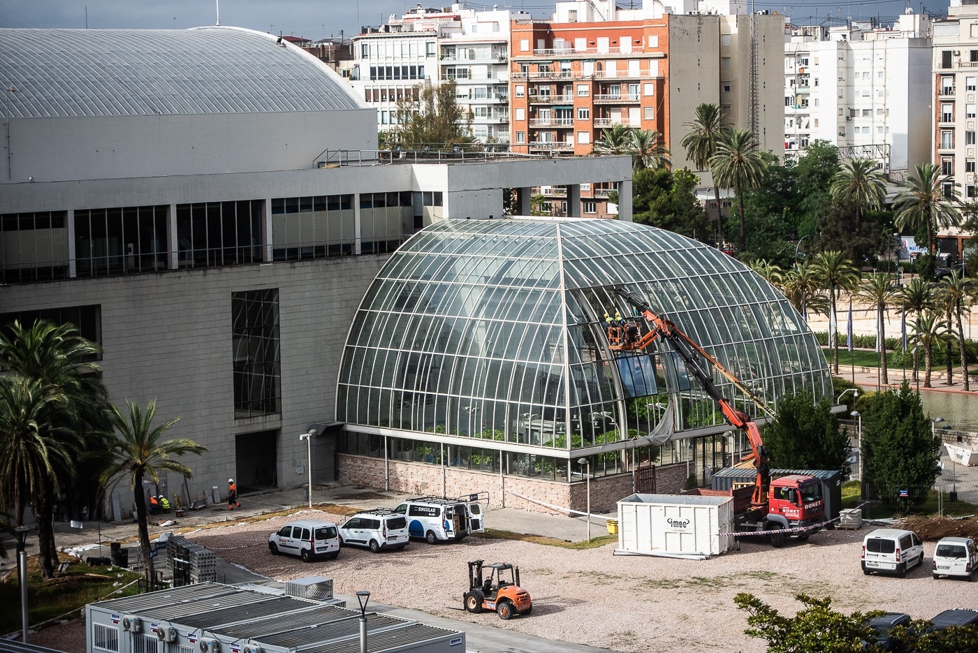 Minuto y resultado de las obras del Palau de la Música