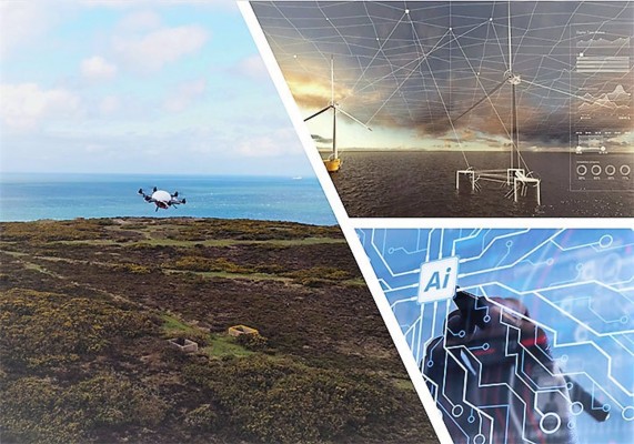 Utilizan drones e IA para abordar el impacto de fenómenos extremos de viento en el litoral