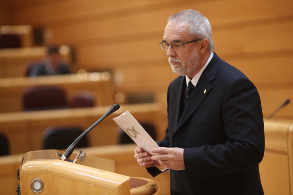 El murciano José Manuel Marín se convierte en el nuevo portavoz de Vox en el Senado