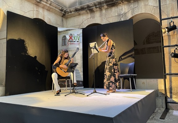 Duo Cordas et Bentu gana el concurso de música de cámara del Festival de Guitarra Ciutat d'Elx