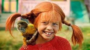 Pippilotta Viktualia Rullgardina Krusmynta Langstrumpf (Inger Nilsson) y el señor Nilson  - 