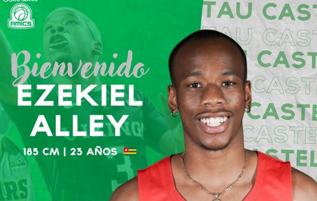 El TAU Castelló cierra la plantilla con el fichaje del escolta Ezekiel Alley