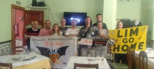 La 18 de Marzo de Madrid abandona la Agrupación de Peñas del Valencia