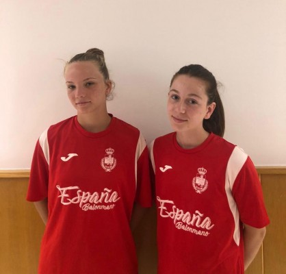 Ángela Serrano y Paula Segado, infantiles del CAB, participan en una tecnificación nacional