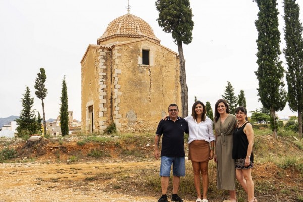 La ermita del Calvario de Canet Lo Roig sale de la Lista Roja de Patrimonio tras su rehabilitación