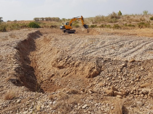 Comienzan las obras de la nueva laguna artificial de la desembocadura del Millars