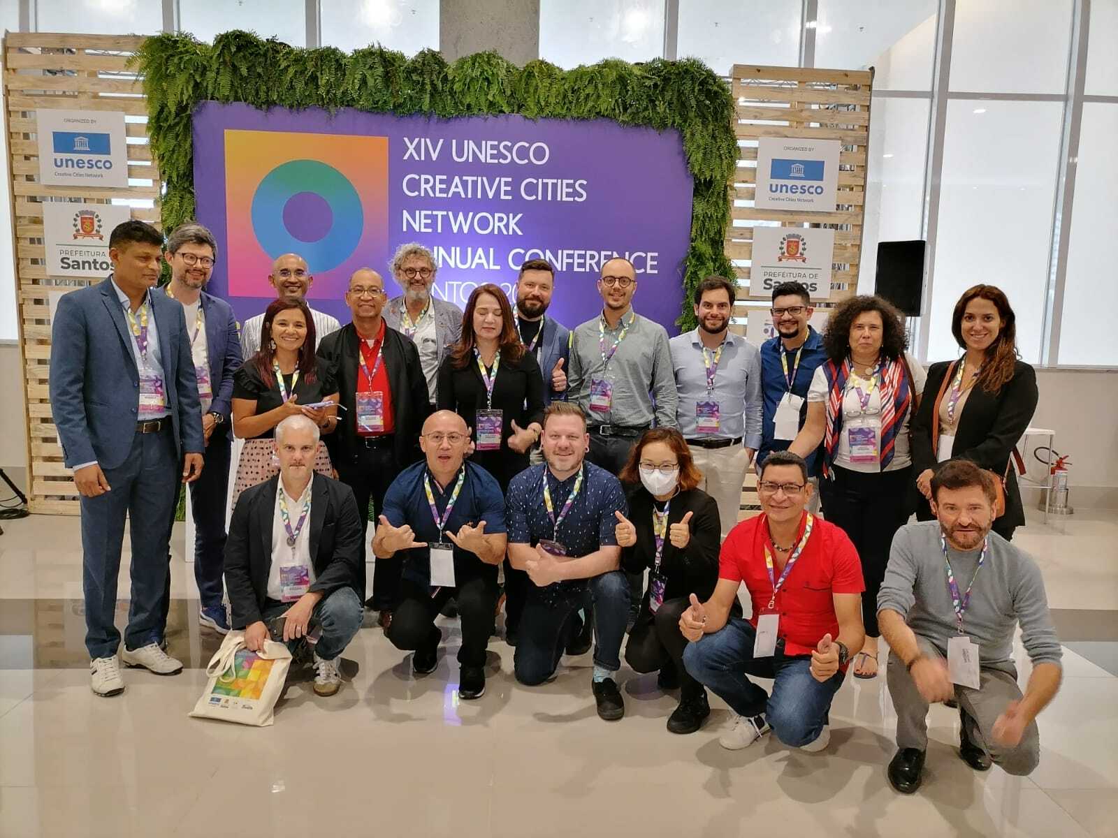 Encuentro anual de Ciudades Creativas en el municipio brasileño de Santos. Foto: Ajuntament de Llíria - 