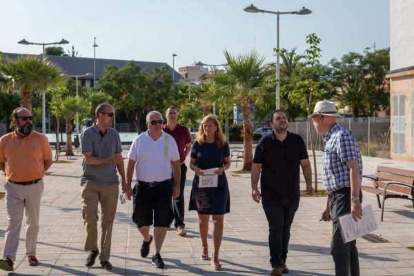 Castelló abre la zona verde junto a la avenida Doctor Clará tras un año y medio de obras