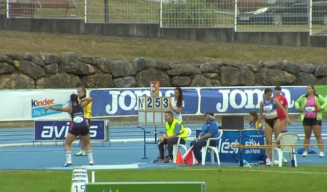 Andrea Rico es plata en peso y Raúl Martínez bronce en los 300 metros del Nacional sub-16